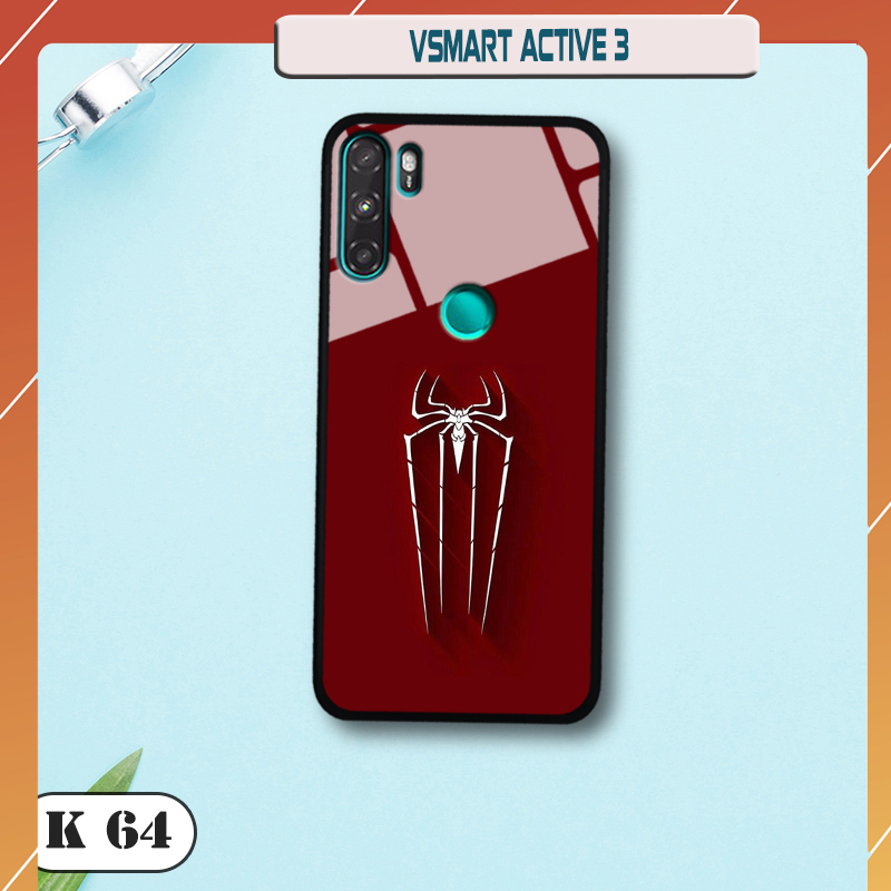 Ốp lưng kính VSMART ACTIVE 3 in 3D