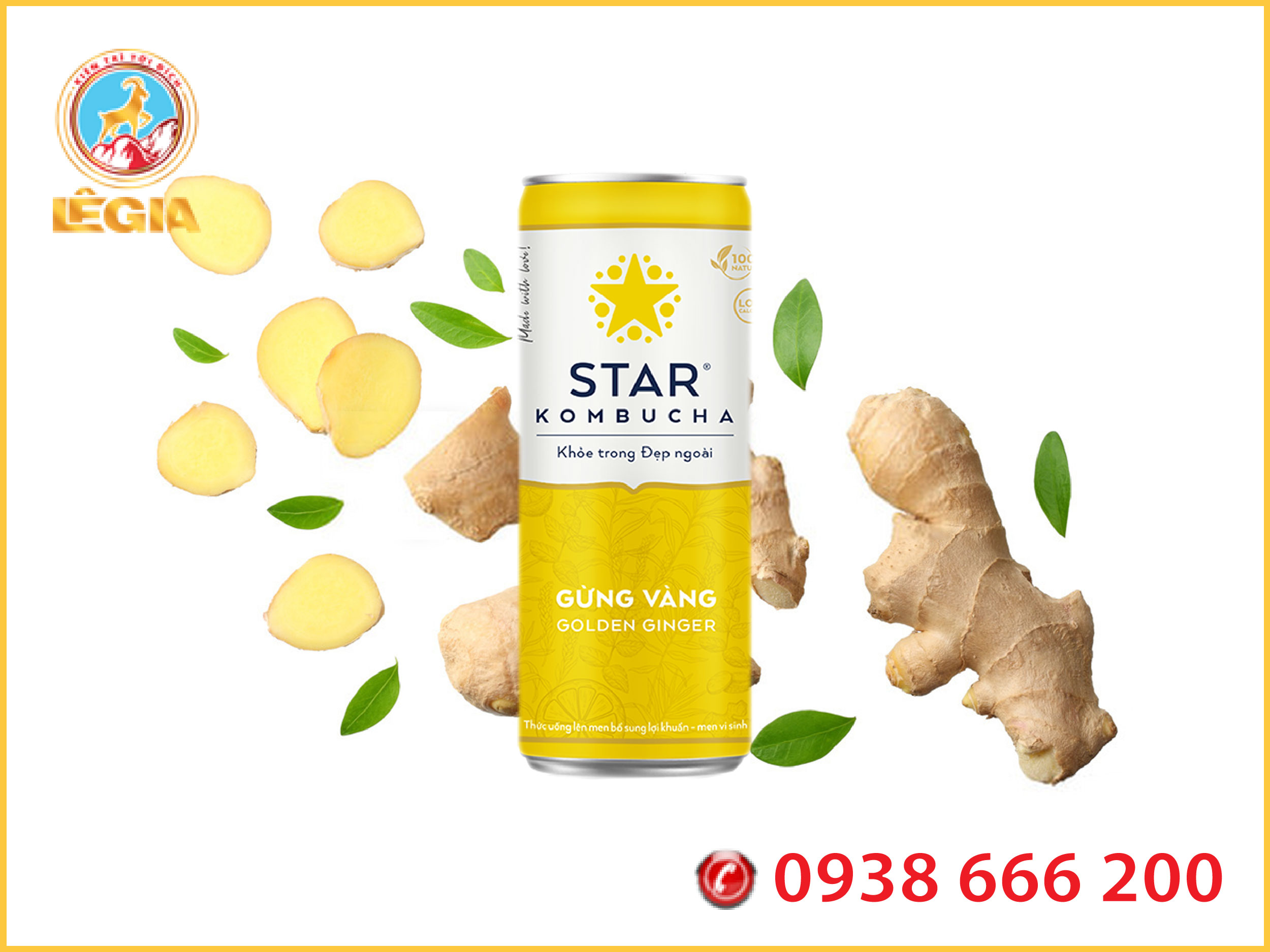 Nước Trái cây STAR KOMBUCHA Nhiều Vị 250ML