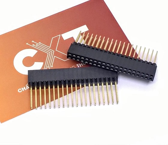 Jump cái đôi PC104-2.54mm chân thẳng dài 12.2mm