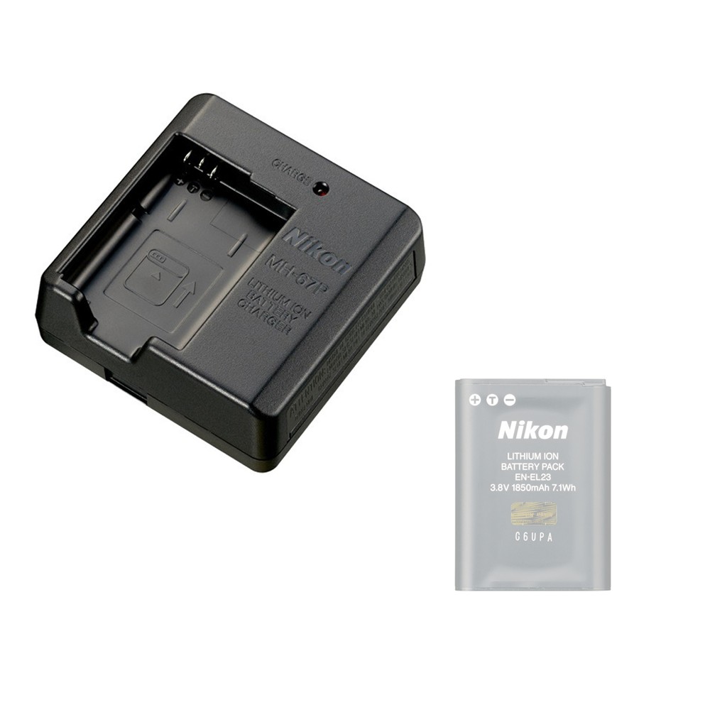 Sạc pin Nikon MH-67P - Pin EN-EN23 (Hàng nhập khẩu)