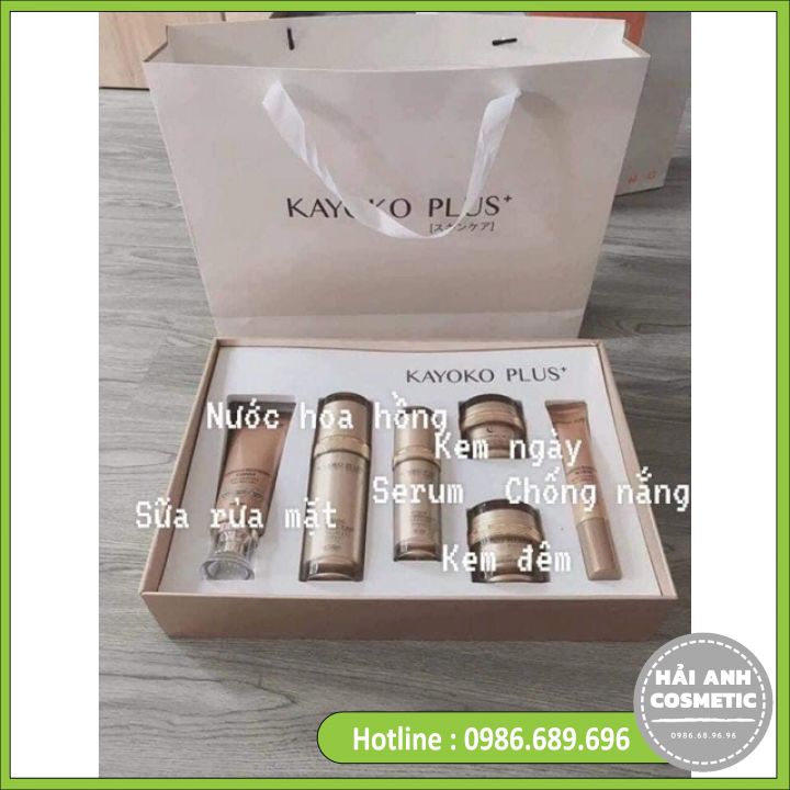 Bộ Mỹ Phẩm Kayoko Plus+ Vàng Chuẩn Nhật ( full bộ )