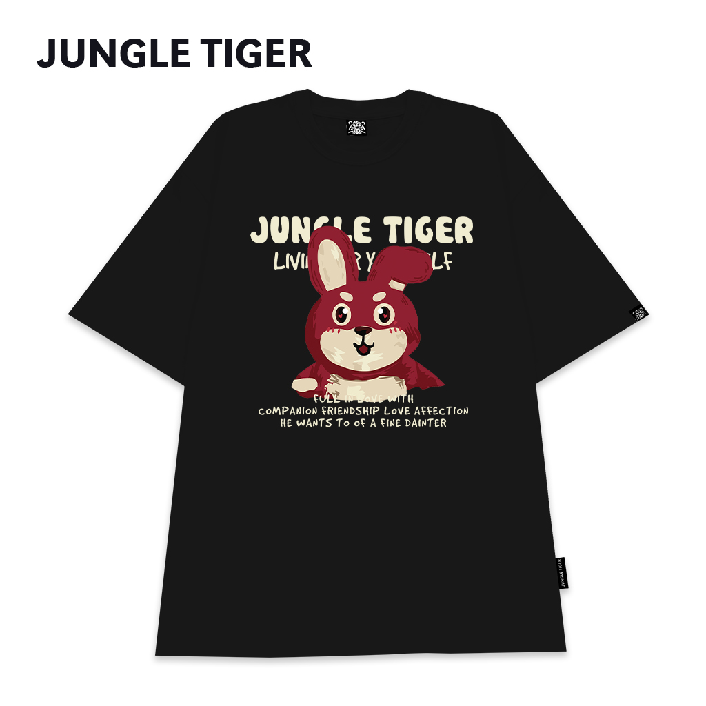 Áo Thun LocalBrand Unisex nam nữ JUNGLE TIGER Basic Tee - JT8324
