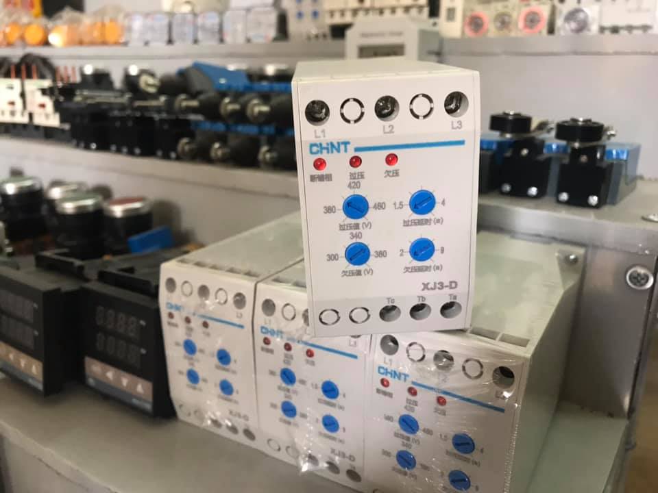 Bảo vệ mất pha 3 PHA  XJ3-D Chint xj3d
