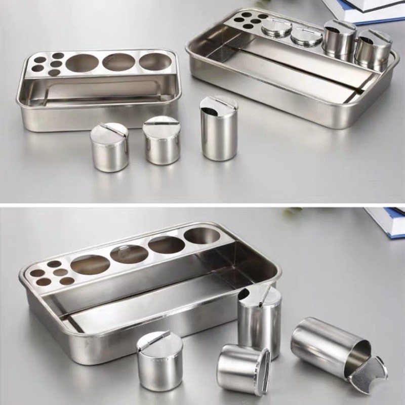 khay đựng dụng cụ y tế, spa inox đa năng