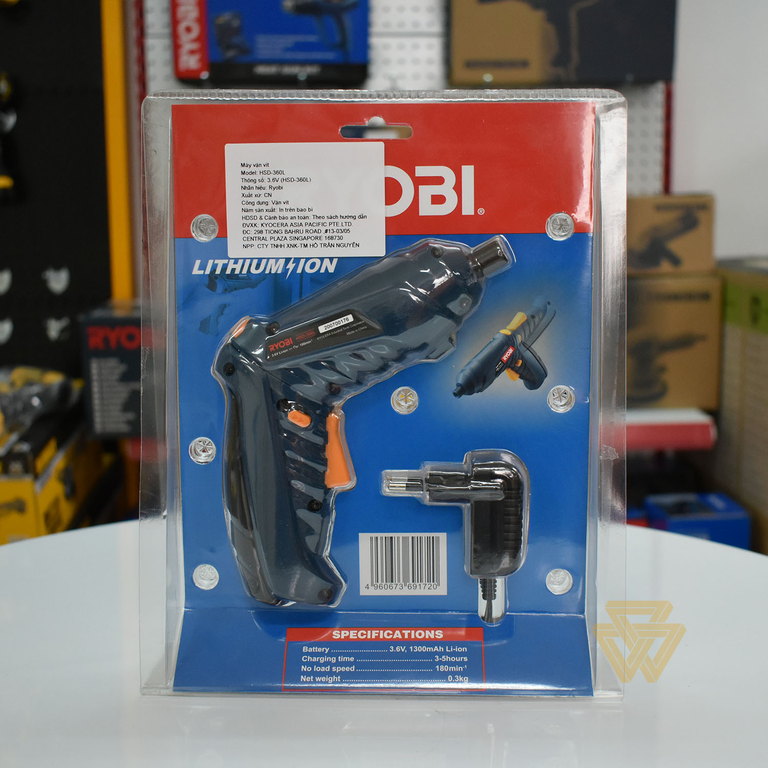 Máy Khoan Vặn Vít Pin 3.6V Ryobi HSD-360L