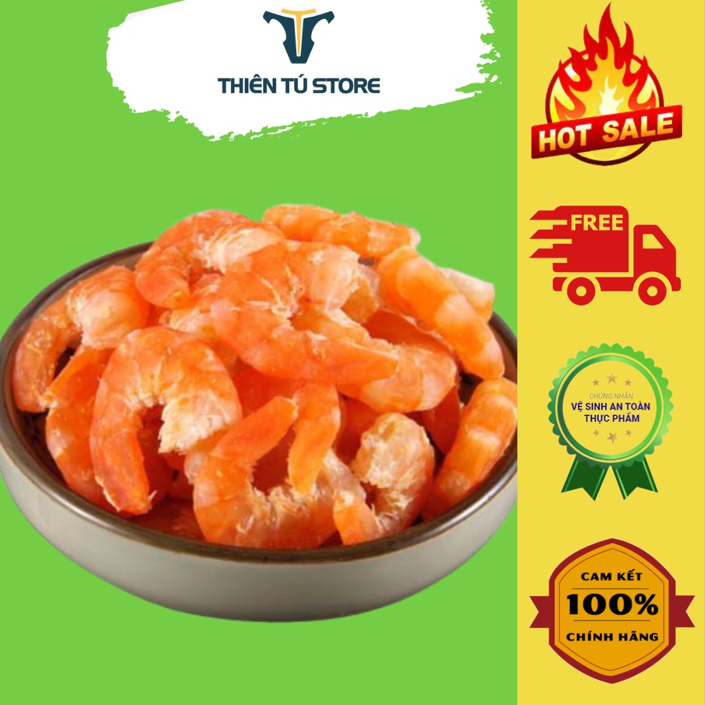 Tôm khô 1 kg đặc sản đất mũi cà mau , hút chân không, không phẩm màu hóa chất bảo quản