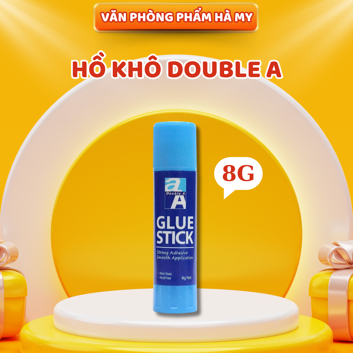 1 Lọ Hồ Khô Double A độ bám dính tốt, hồ mịn, khô