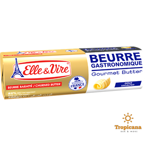 Bơ cuộn lạt Elle&Vire 82% béo - Thỏi 250gr