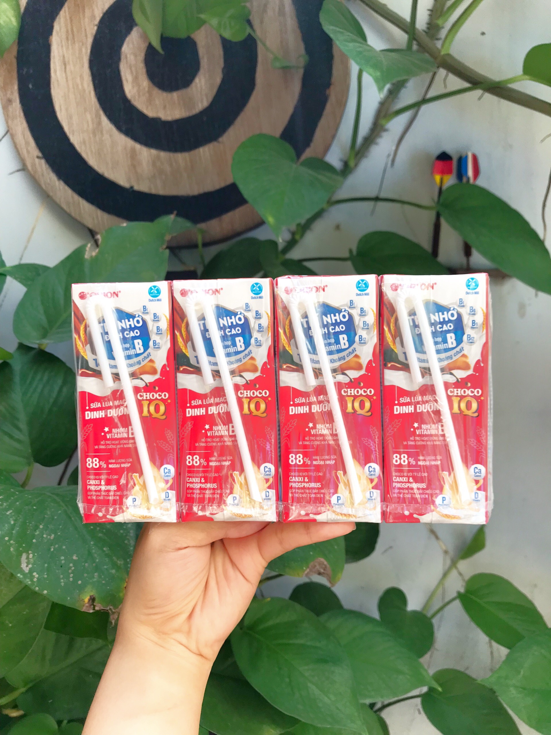 Sữa Lúa Mạch Choco IQ Và Sữa Chua Uống Lên Men ORION Proyo! (Lốc 4 Hộp - Lớn)