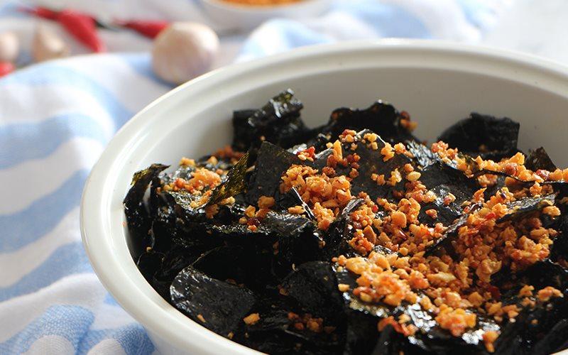 [HCM]70gr RONG BIỂN CHÁY TỎI