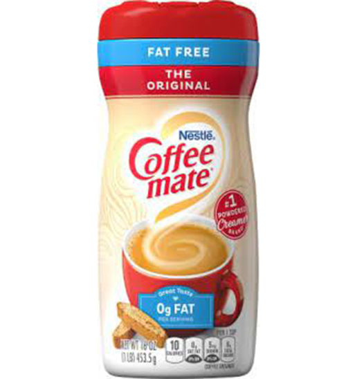Bột kem sữa pha cafe trà sữa kem Nestle Coffee Mate Sugar Free hộp 452gr
