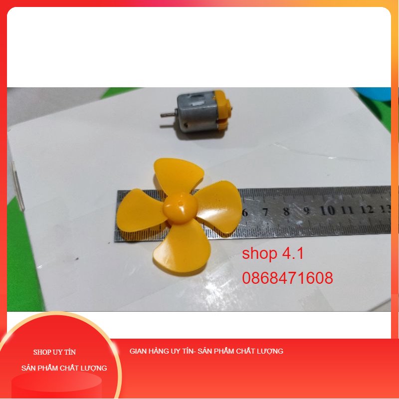 combo 1 mô tơ siêu tốc độ + 2 cánh quạt