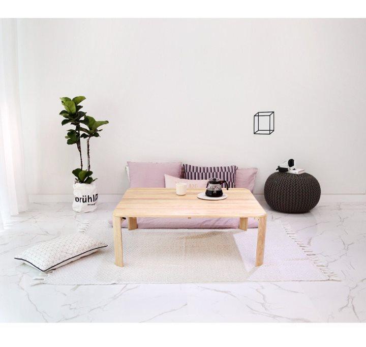 [HCM]Bàn trà Xếp Gọn Chân Bánh Mì (60cm x 90cm)