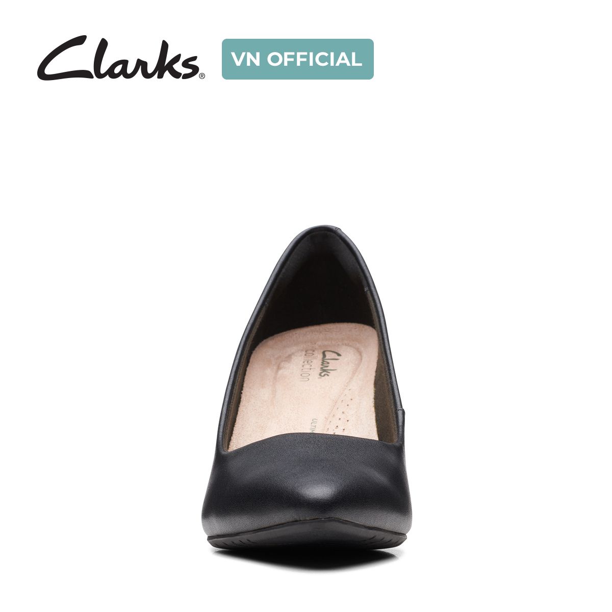 Giày Cao Gót 7cm Da Nữ Clarks - Kataleyna Gem