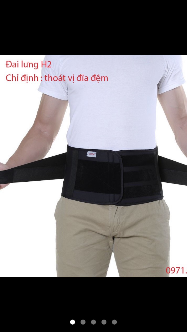 [HCM]Dây Đai lưng cột sống giảm béo bụng(size 40-100kg)