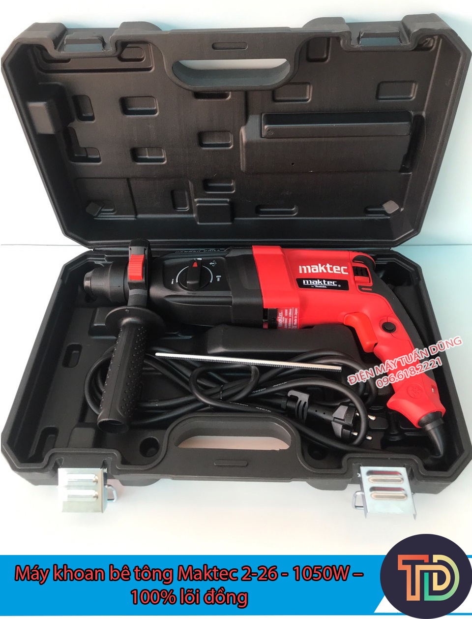 Máy khoan đục bê tông 1050W - Maktec 2-26