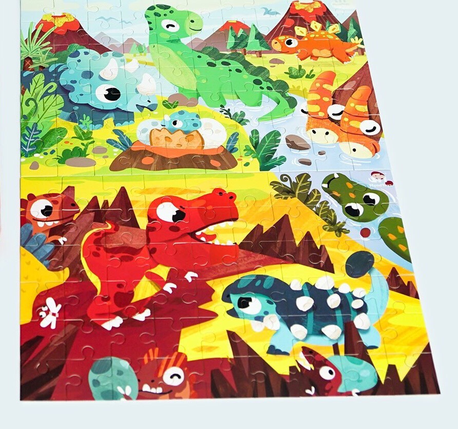 Go up Puzzle Level 4 - Dino Series S