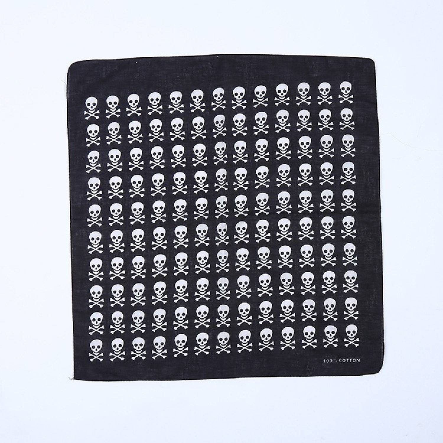 Khăn BANDANA SKULL - Bandana Đầu Lâu Ngọn Lửa