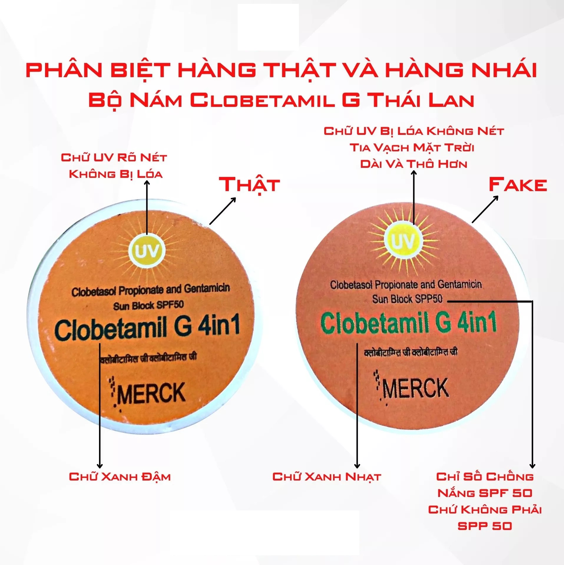 [CHÍNH HÃNG] Kem Nám Clobetamil G Thái Lan
