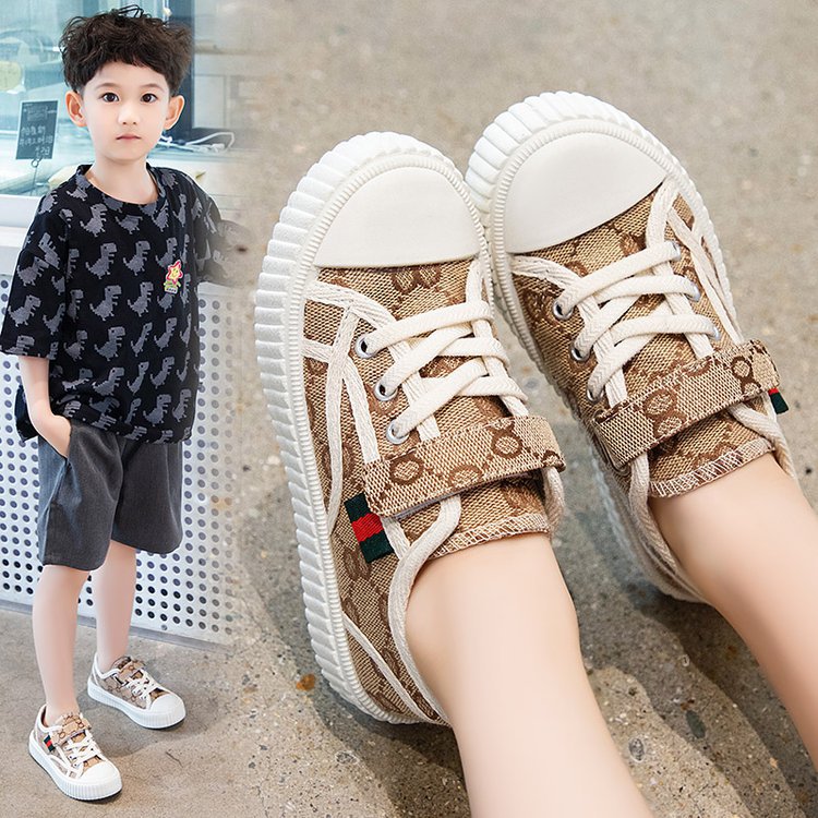 Giày thể thao bé trai và bé gái từ 3 - 12 tuổi siêu nhẹ giày vải phong cách canvas cổ điển g67