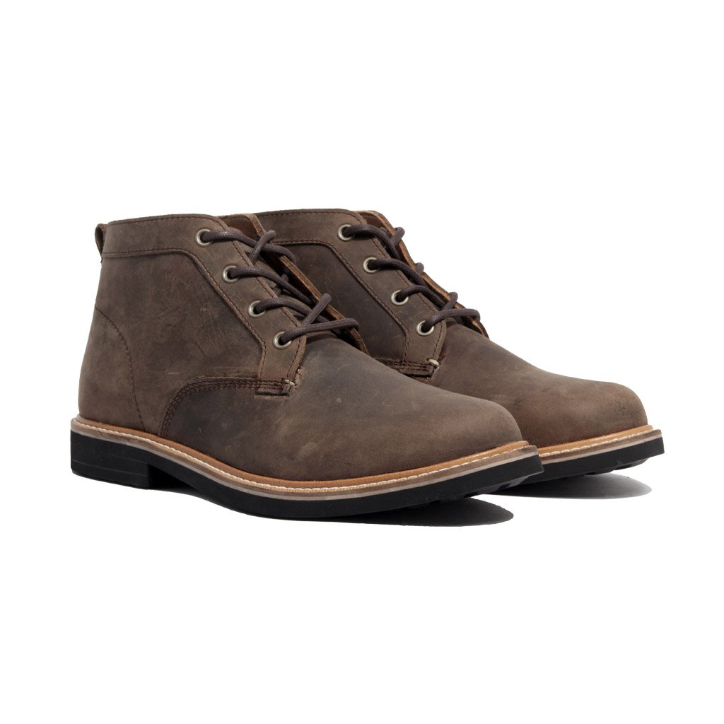 Giày Bốt Nam Banuli Da Bê Italian Chuckka Boots  B3CK1 (Da Itali Mềm Dẻo, Đế Kháng Trượt, Bảo Hành Trọn Đời)