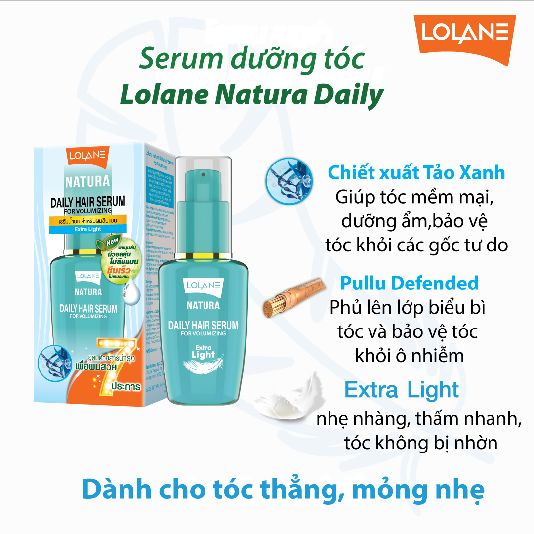 Serum Lolane Dạng Chai Dưỡng Tóc 50ml