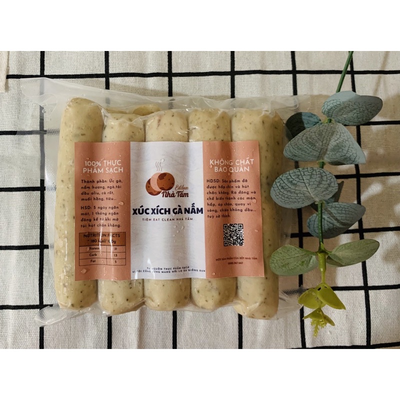 XÚC XÍCH ỨC GÀ EATCLEAN