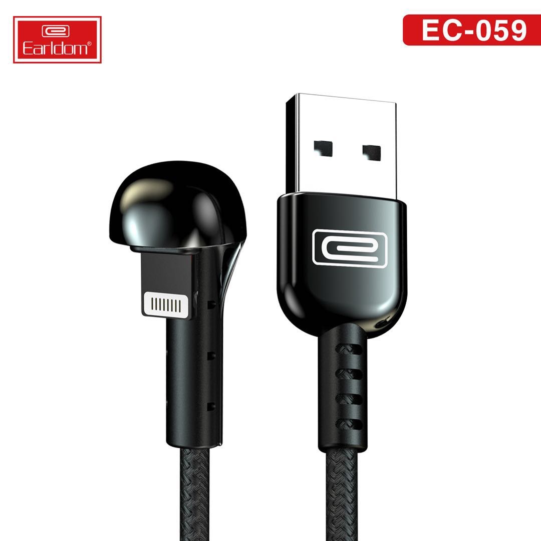 Cáp sạc gaming, cáp chống gãy đầu Earldom EC-059 cho iPhone/MicroUSB/TypeC - Beetech