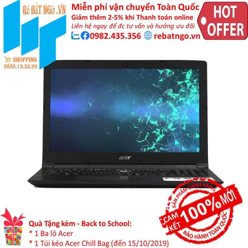 Laptop Acer Aspire 3 A315-53-P3YE NX.H38SV.007 15.6 inch HD-4417U-4GB-500GB HDD-Win10-2.0 kg