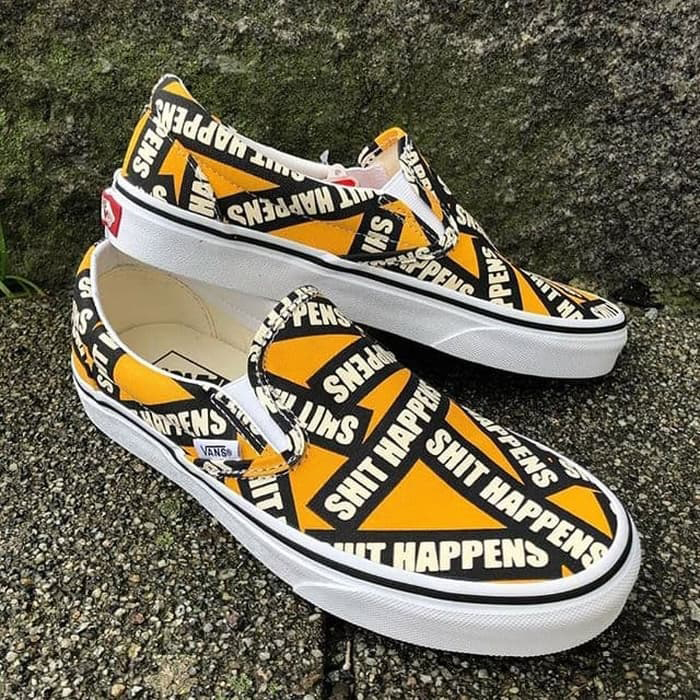 Giày Vans Slip On Shit Happens VN0A4U38WTX