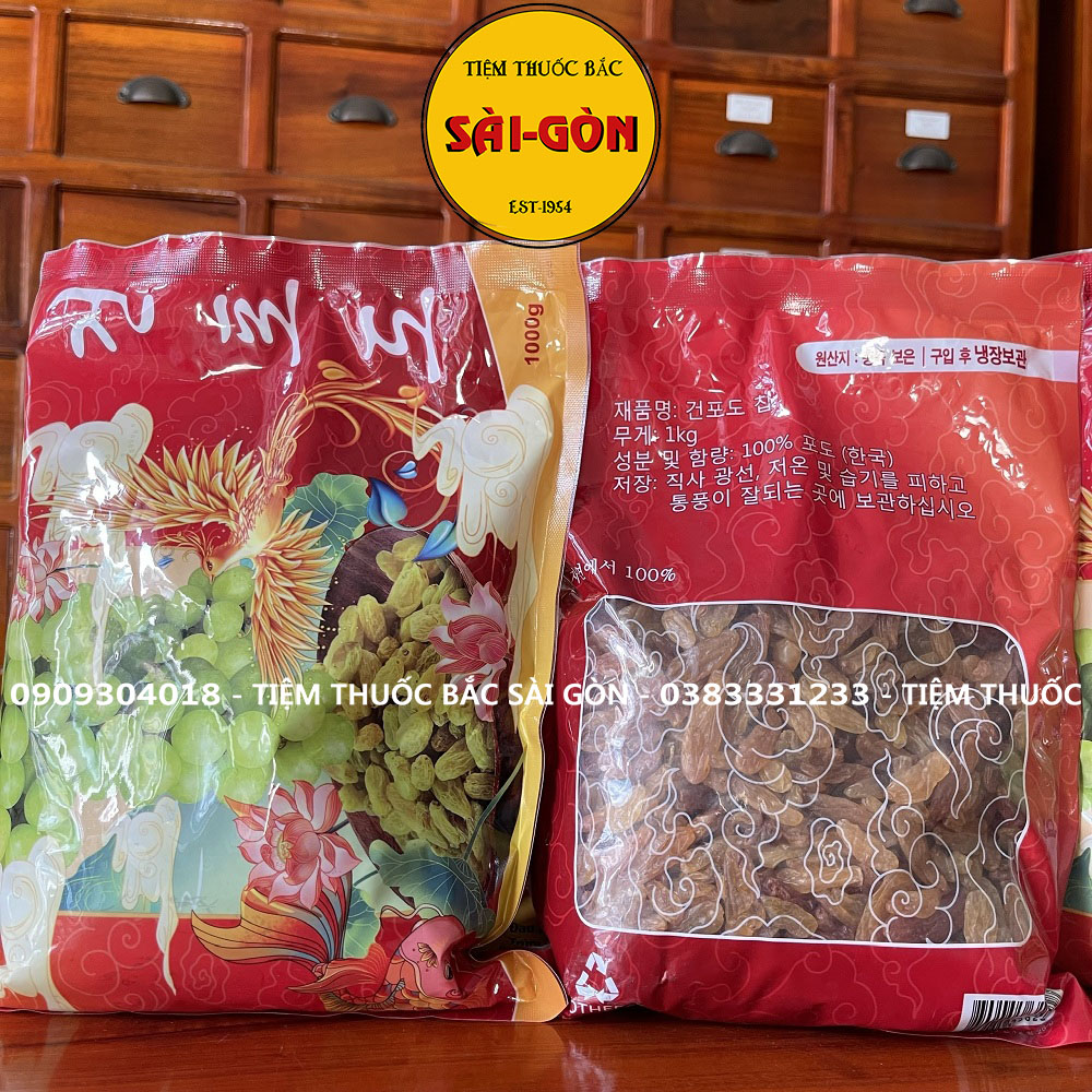 Nho khô hàn quốc bịch 1kg