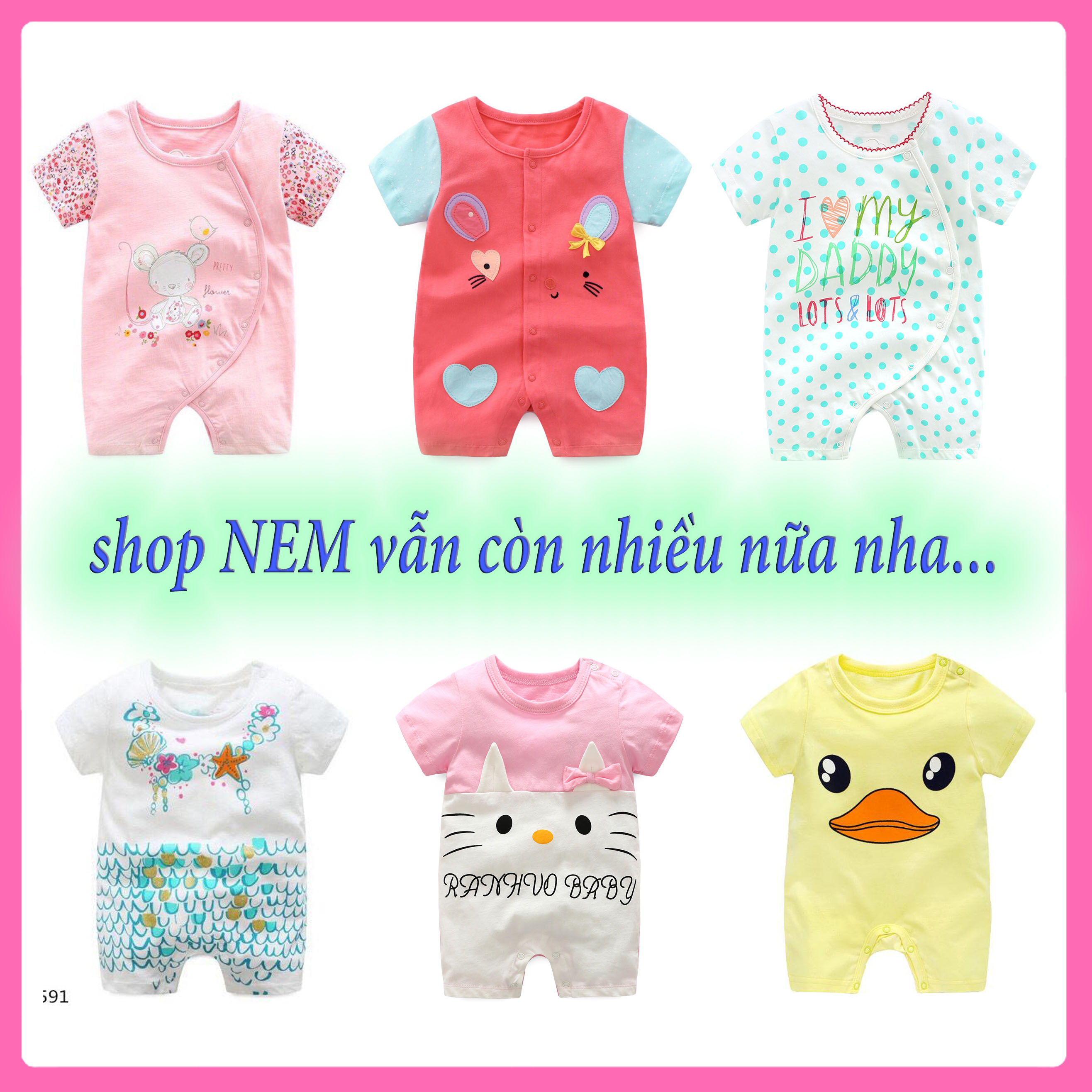 (CHỌN MẪU) Body đùi First Movement cao cấp bé trai bé gái 1-2 tuổi, rompers, jumpsuit shop NEM