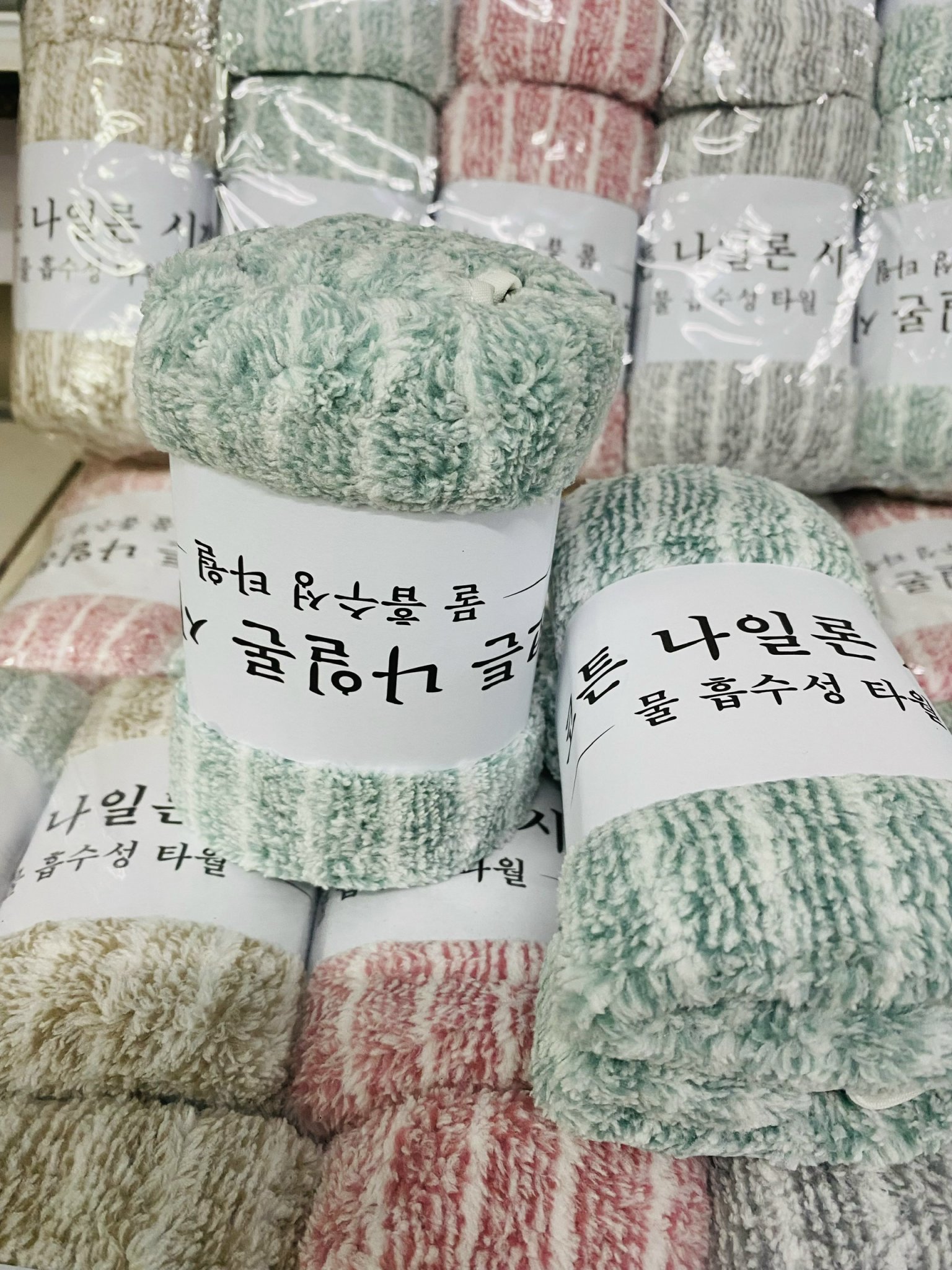 Khăn Mặt Bông Cotton Mềm Mịn Size 30x50cm (Giao màu ngẫu nhiên)