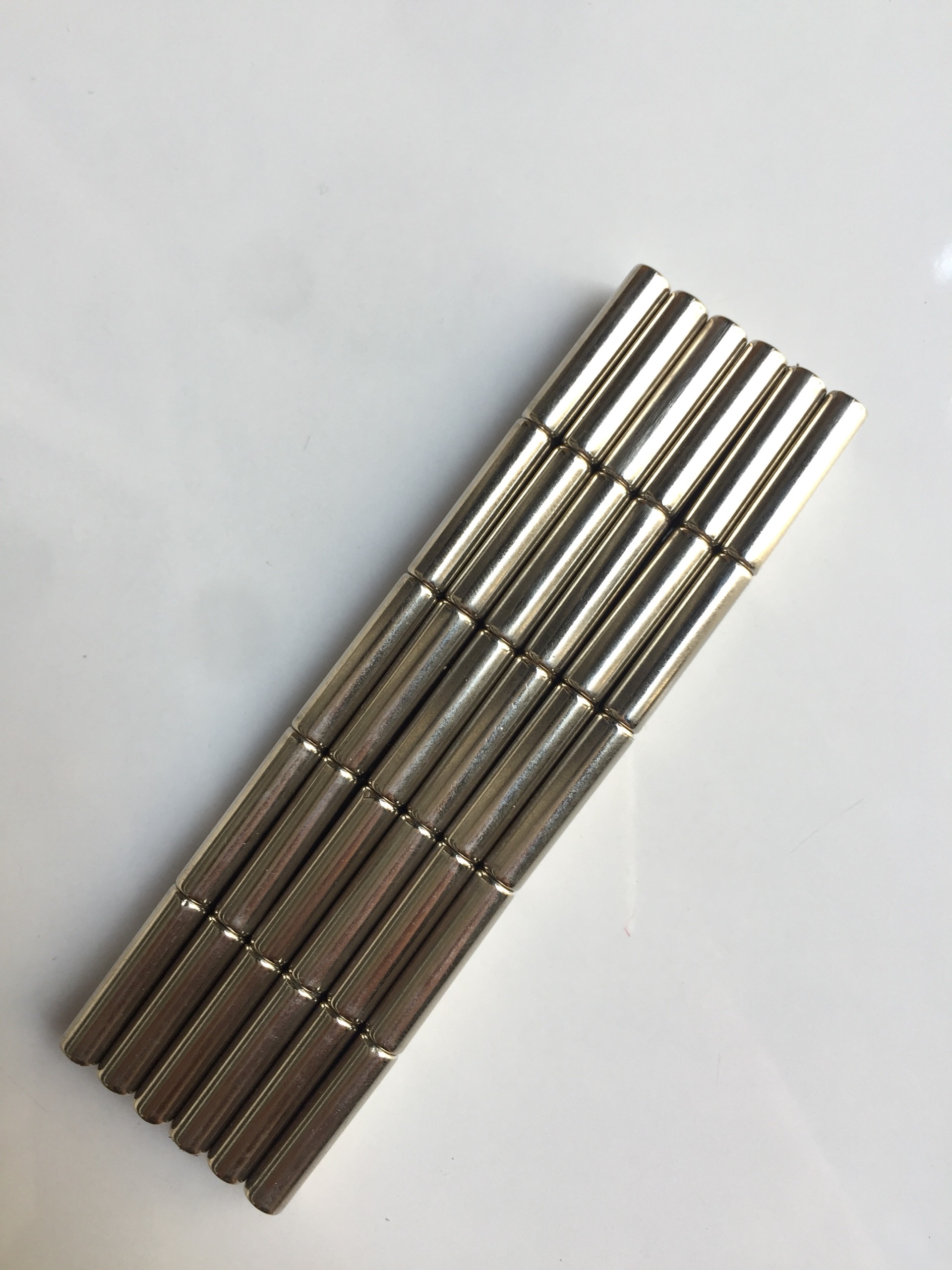 [HCM]Nam Châm Vĩnh Cửu Ø 6x25mm Nam Châm Trắng ( Bộ 10 Viên)