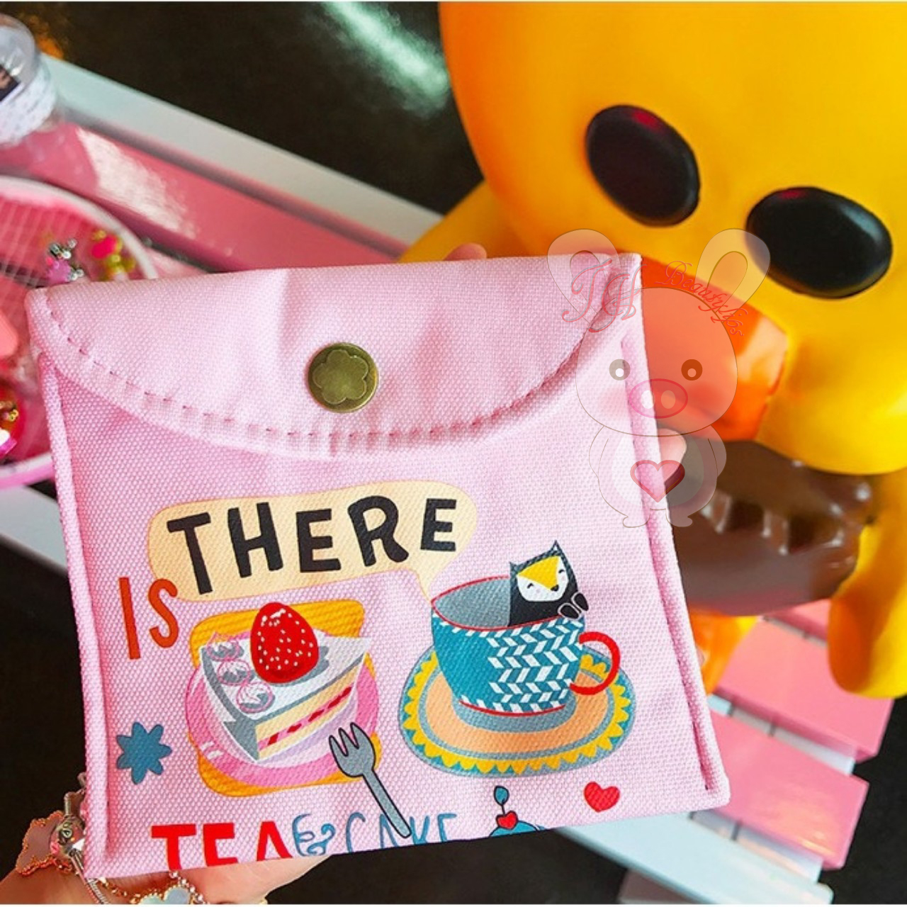Ví vải in họa tiết siêu mềm - siêu cute