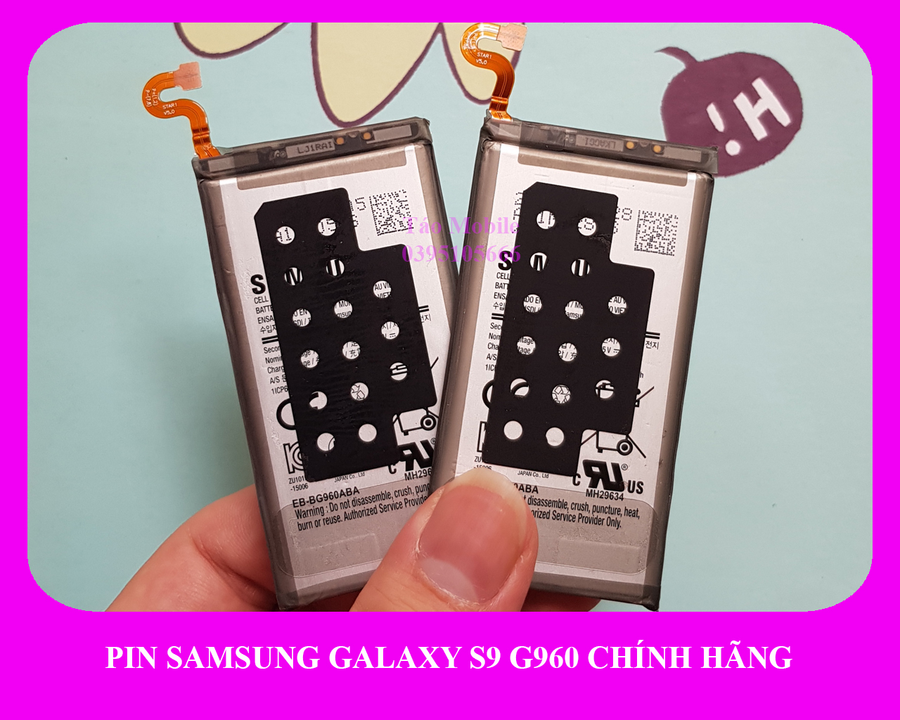 Pin Samsung Galaxy S9 công ty G960
