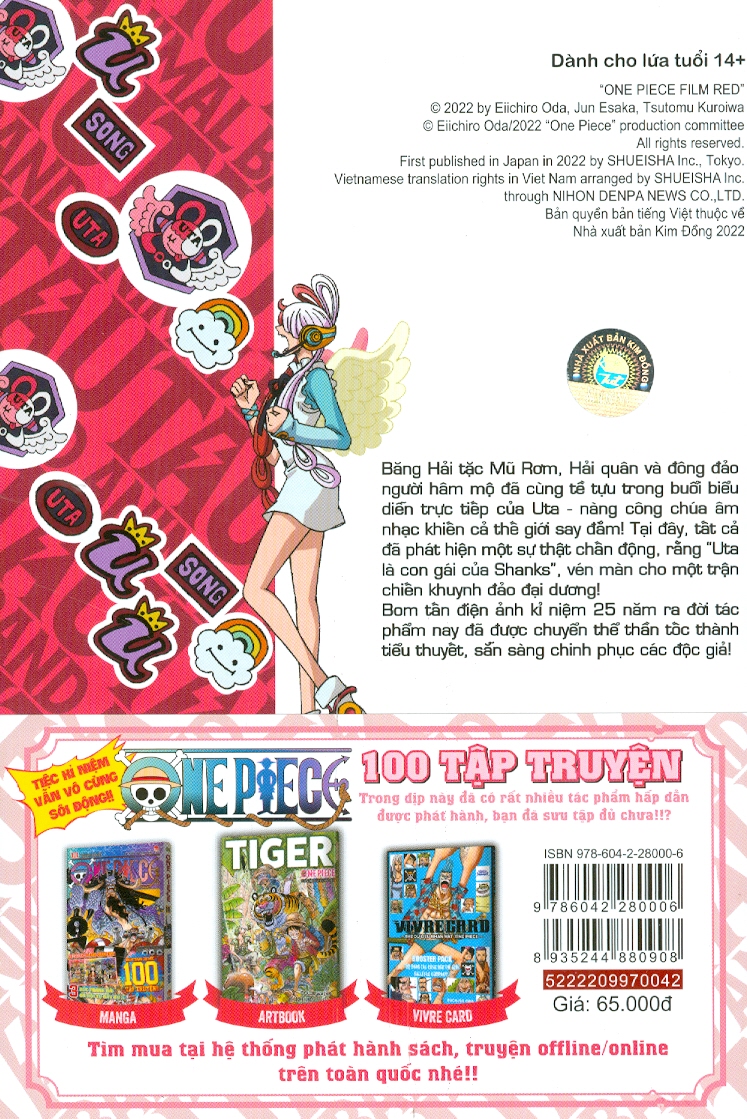 Tiểu Thuyết One Piece Film Red