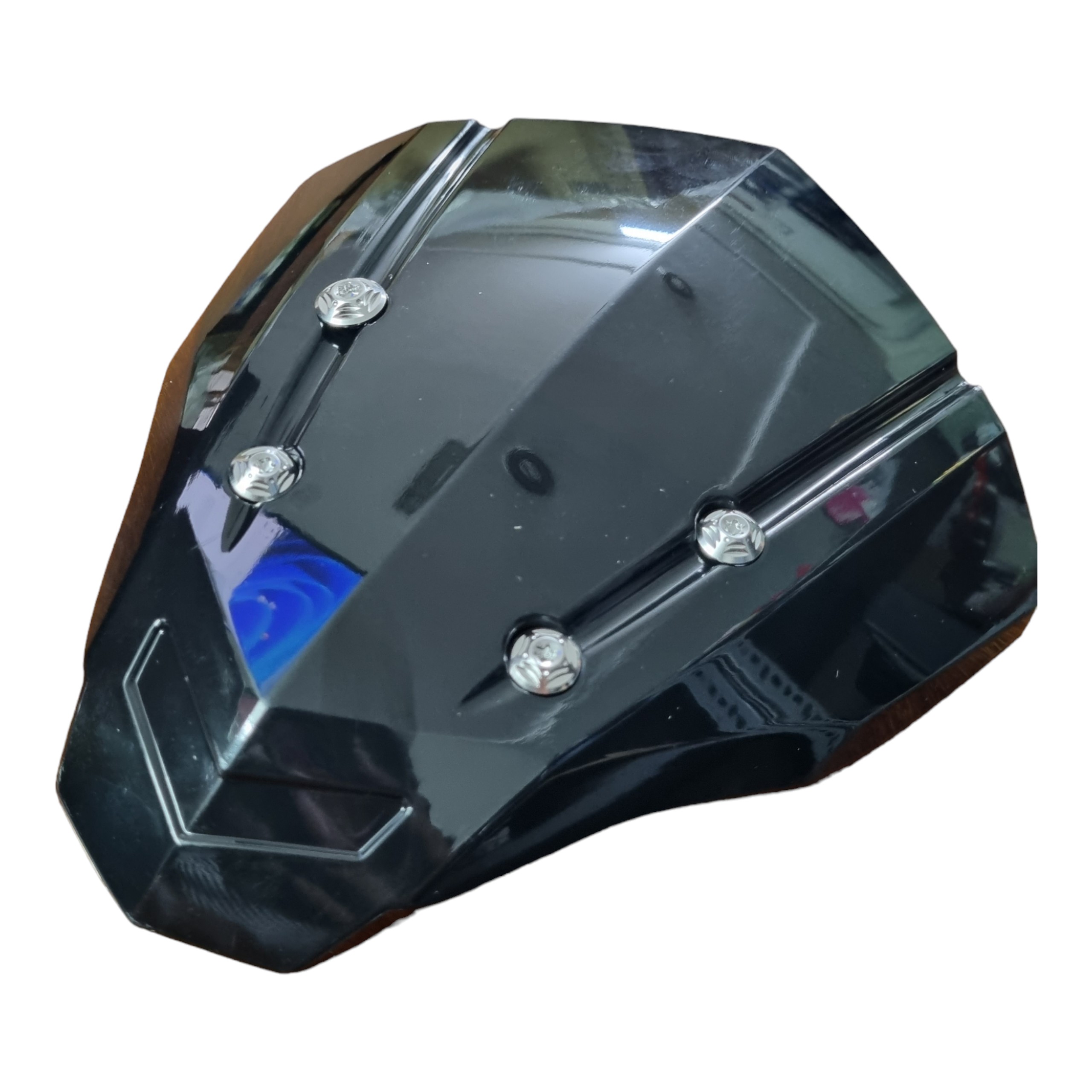 Mão chắn gió trong suốt lắp chuẩn Winner X V2 (Logo ngẫu nhiên) [Lựa ốc trang trí]