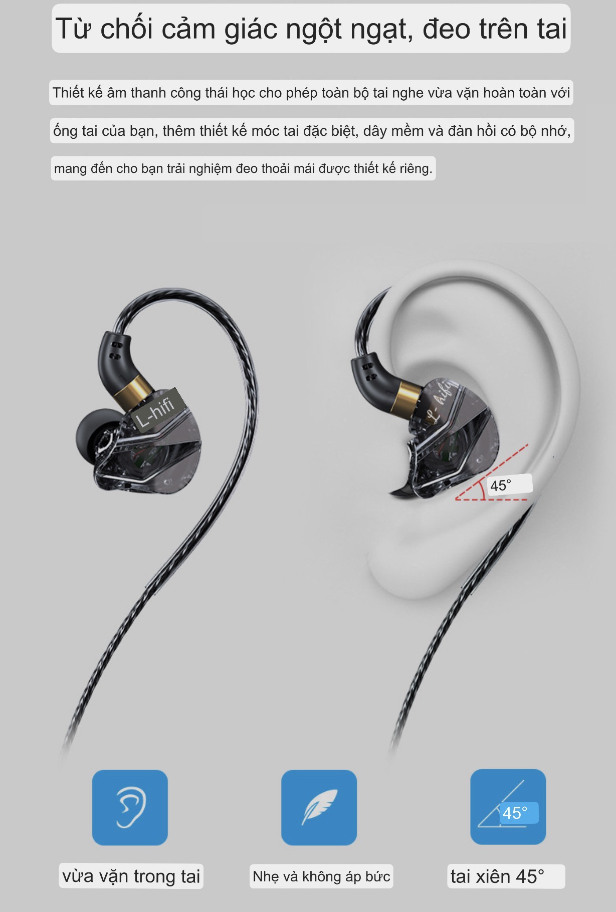 Tai nghe gaming nhét tai có dây bass mạnh jack 3.5 dùng cho các dòng điện thoại, máy tính bảng. pc