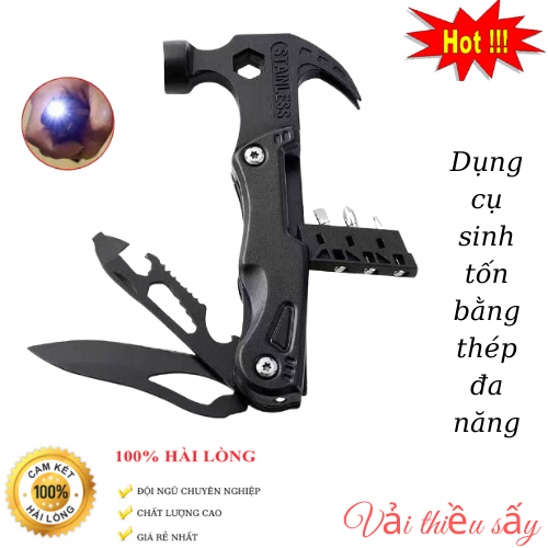 Búa kìm đa năng bằng thép không rỉ , Bộ dụng cụ sinh tồn bằng thép không gỉ