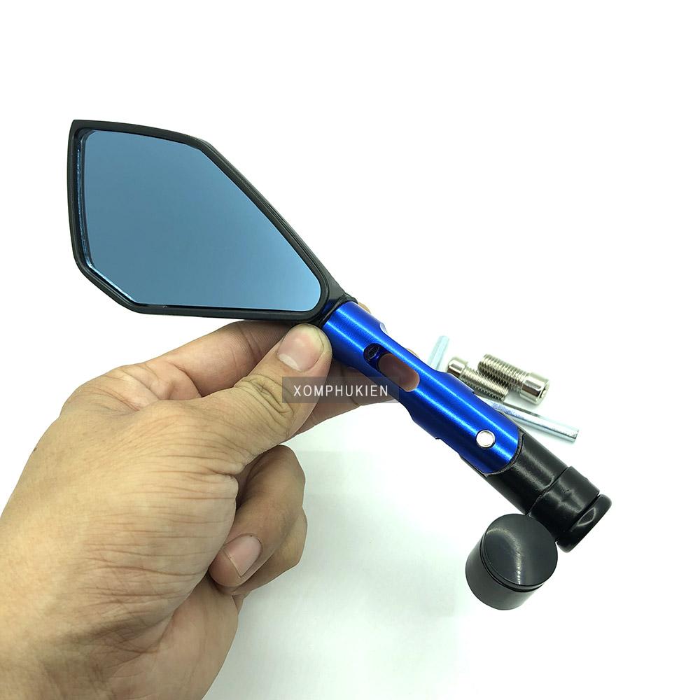 [HCM]Gương Chiếu Hậu 5 Cạnh Trang Trí Xe Máy [ 1 chiếc Trái ]