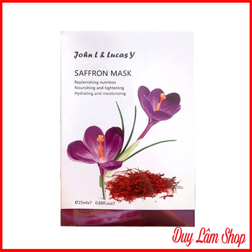 Mặt nạ mask saffron Anh quốc John L & Lucas Y