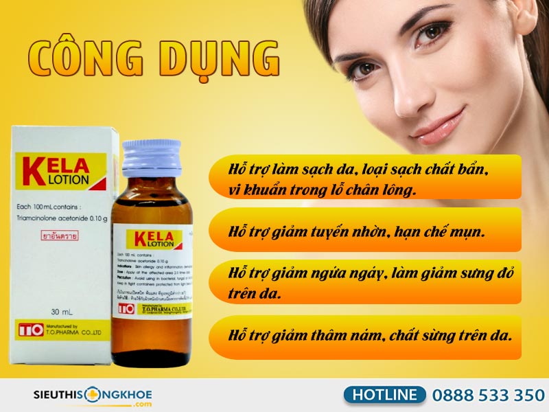 SERUM KELA LOTION -  VIÊM LỖ CHÂN LÔNG 30ml