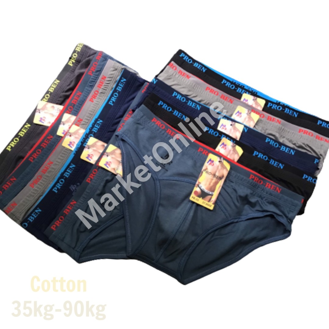 5 quần lót nam cotton cao cấp Proben 04 chính hãng, đồ lót nam lưng bảng to siêu xịn đường may chắc chắn nhiều size form đại nội y MarketOnline