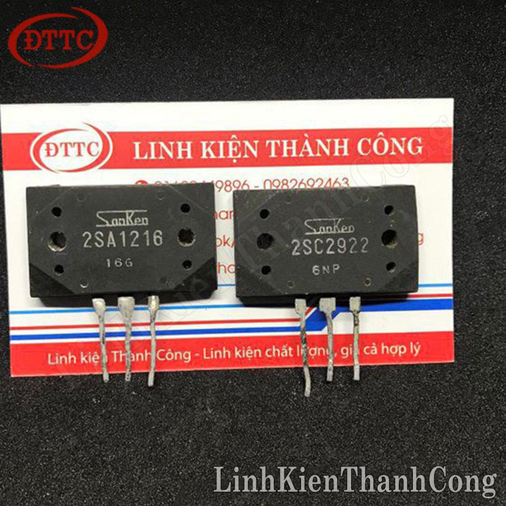 Cặp 2SA1216 2SC2922 Sanken Tháo Máy