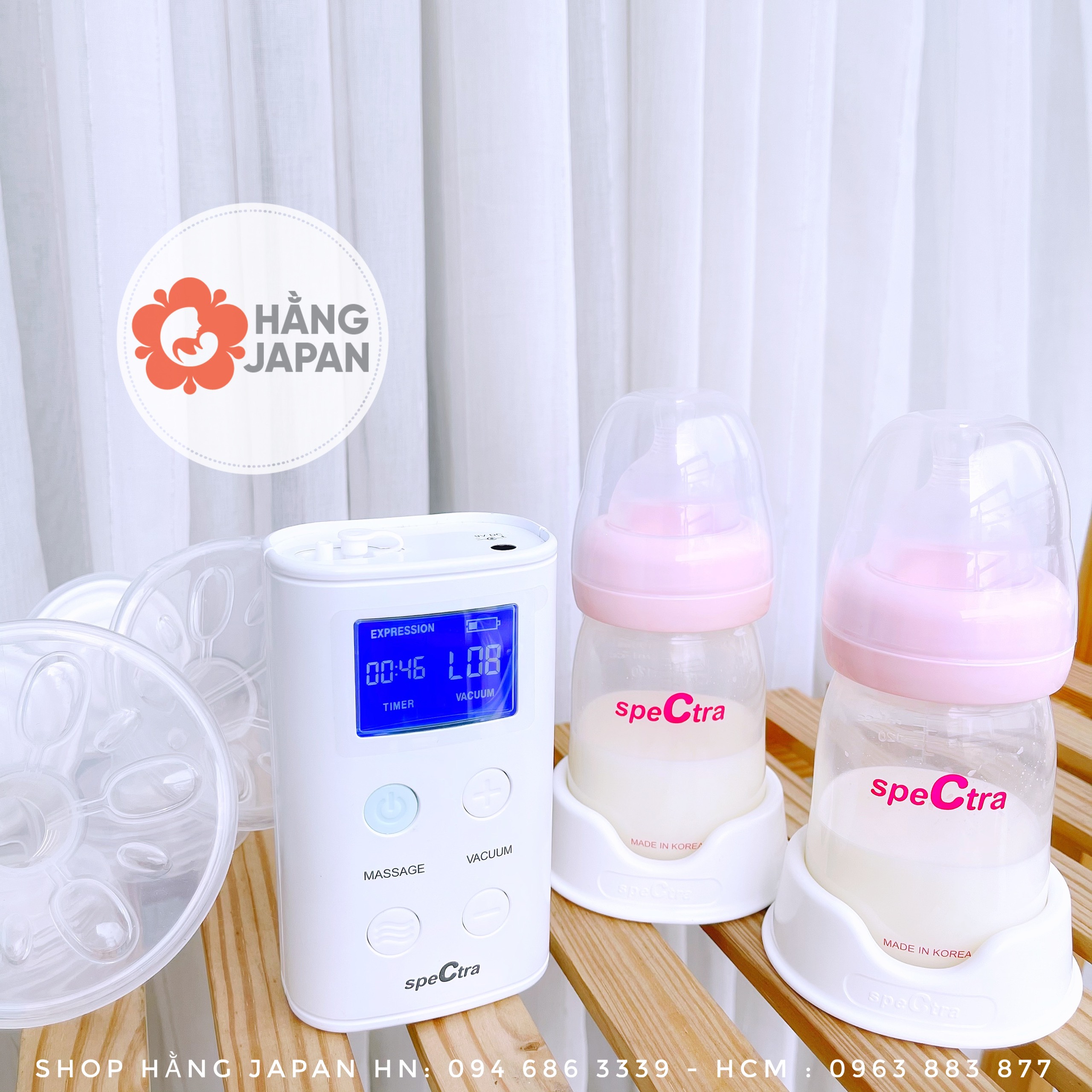 Máy hút sữa điện đôi Spectra 9 Plus - Bảo Hành 12 Tháng