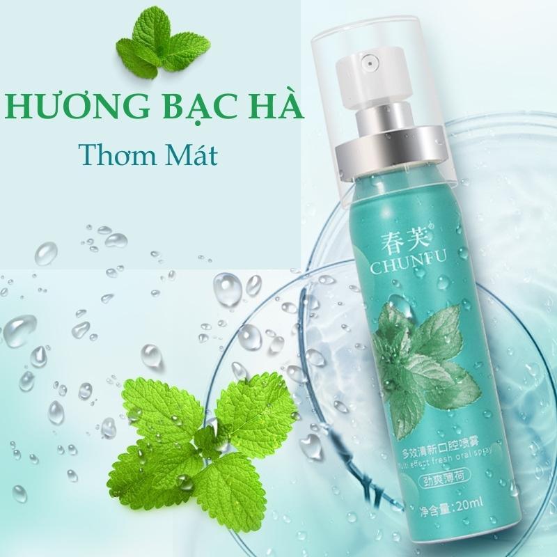 Xịt Thơm Miệng Heyxi An Toàn Xịt Thảo Mộc Giảm Hôi Miệng Giúp Ngăn Ngừa Vi Khuẩn Khoang Miệng Lưu Hương Thơm Mát Tự Nhiên