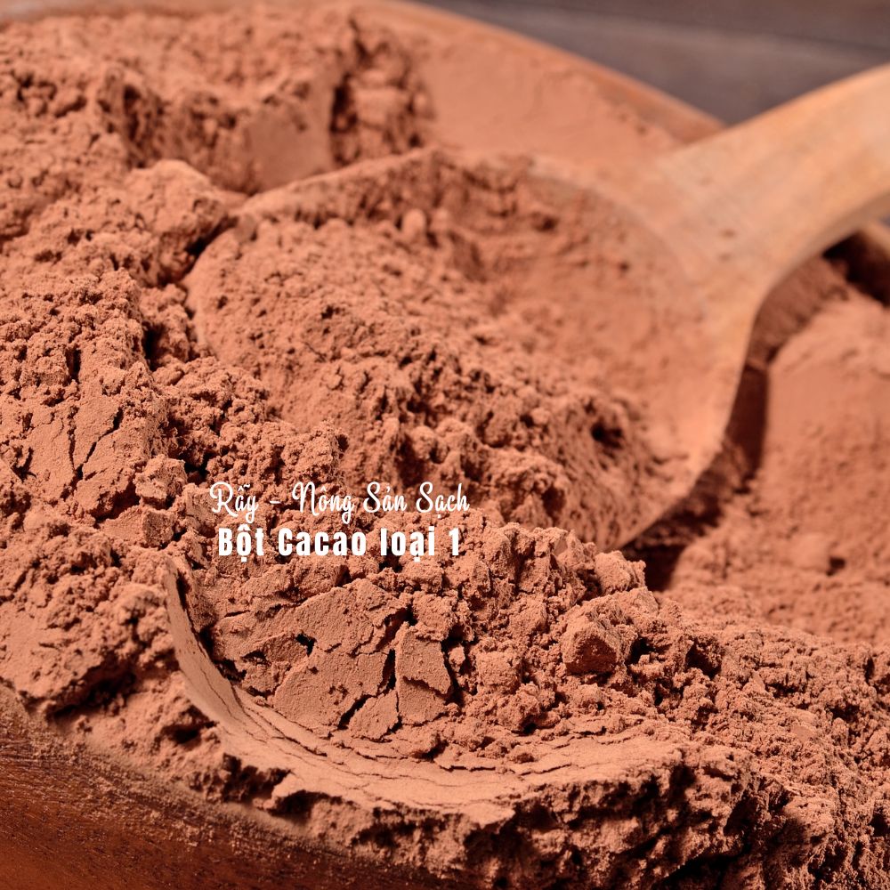 [500gram] BỘT CACAO ĐAKLAK nguyên chất 100% loại cao cấp