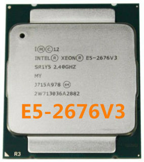 CPU XEON E5 2676 V3 30mb 12 cores 24 threads thumbnail