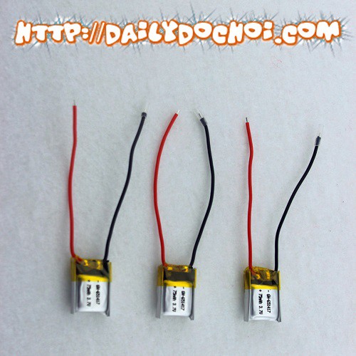 Pin hàn 3.7V 75mah dành cho máy bay trực thăng nhỏ